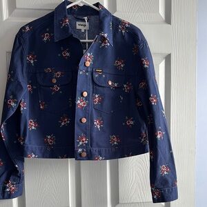 Wrangler Floral Denim Jacket